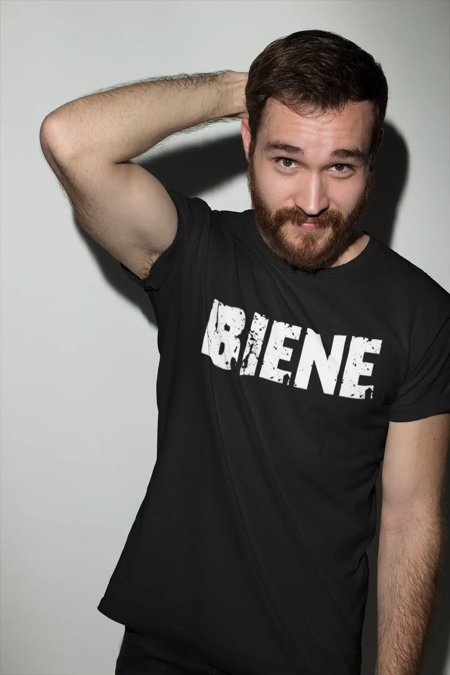 biene Men's T shirt Black Birthday Gift 00548