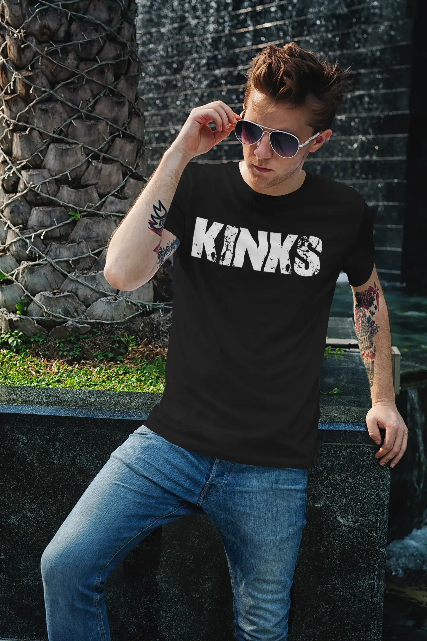 Homme Tee Vintage T Shirt Kinks