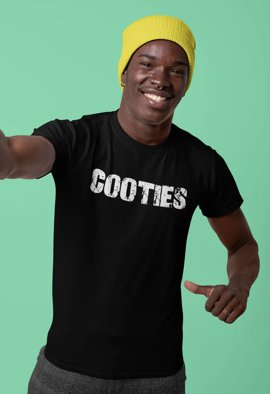 cooties Men's Vintage T shirt Black Birthday Gift 00555