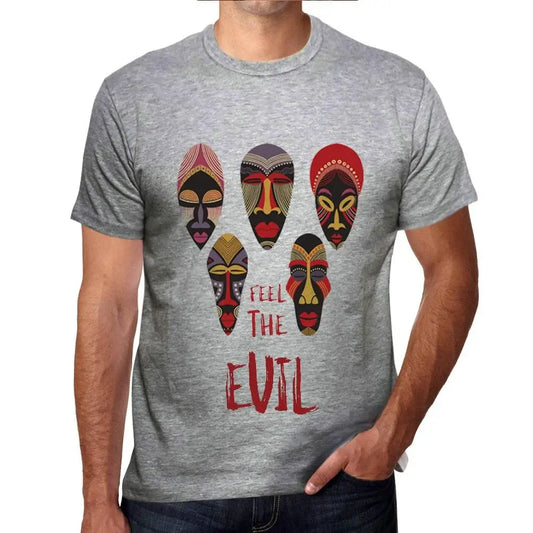 Men's Graphic T-Shirt Native Feel The Evil Eco-Friendly Limited Edition Short Sleeve Tee-Shirt Vintage Birthday Gift Novelty