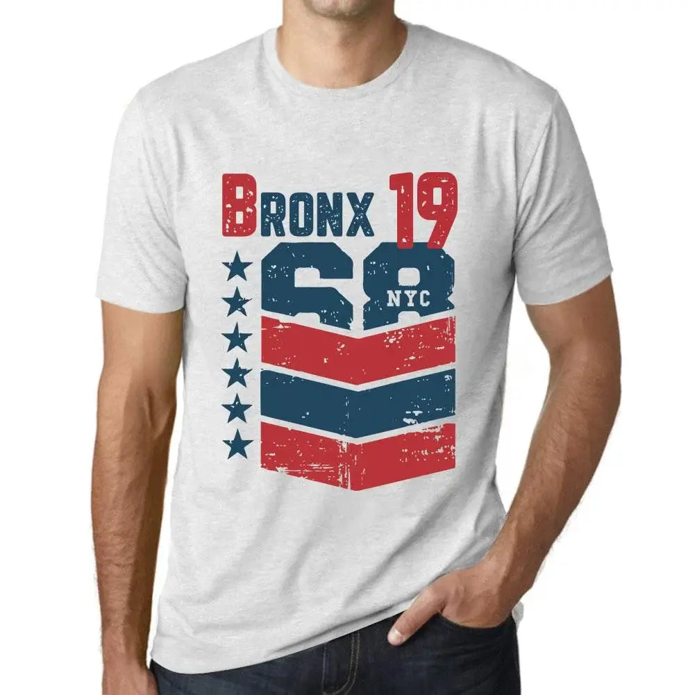 Men's Graphic T-Shirt Bronx 19 19th Birthday Anniversary 19 Year Old Gift 2005 Vintage Eco-Friendly Short Sleeve Novelty Tee