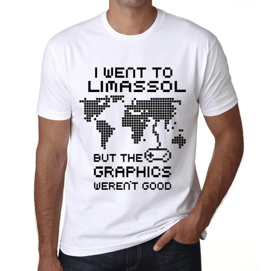 Men's Graphic T-Shirt I Went To Limassol But The Graphics Weren’t Good Eco-Friendly Limited Edition Short Sleeve Tee-Shirt Vintage Birthday Gift Novelty