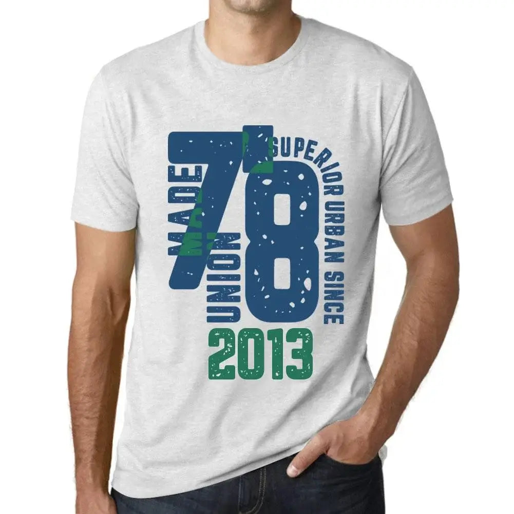 Men's Graphic T-Shirt Superior Urban Style Since 2013 11st Birthday Anniversary 11 Year Old Gift 2013 Vintage Eco-Friendly Short Sleeve Novelty Tee