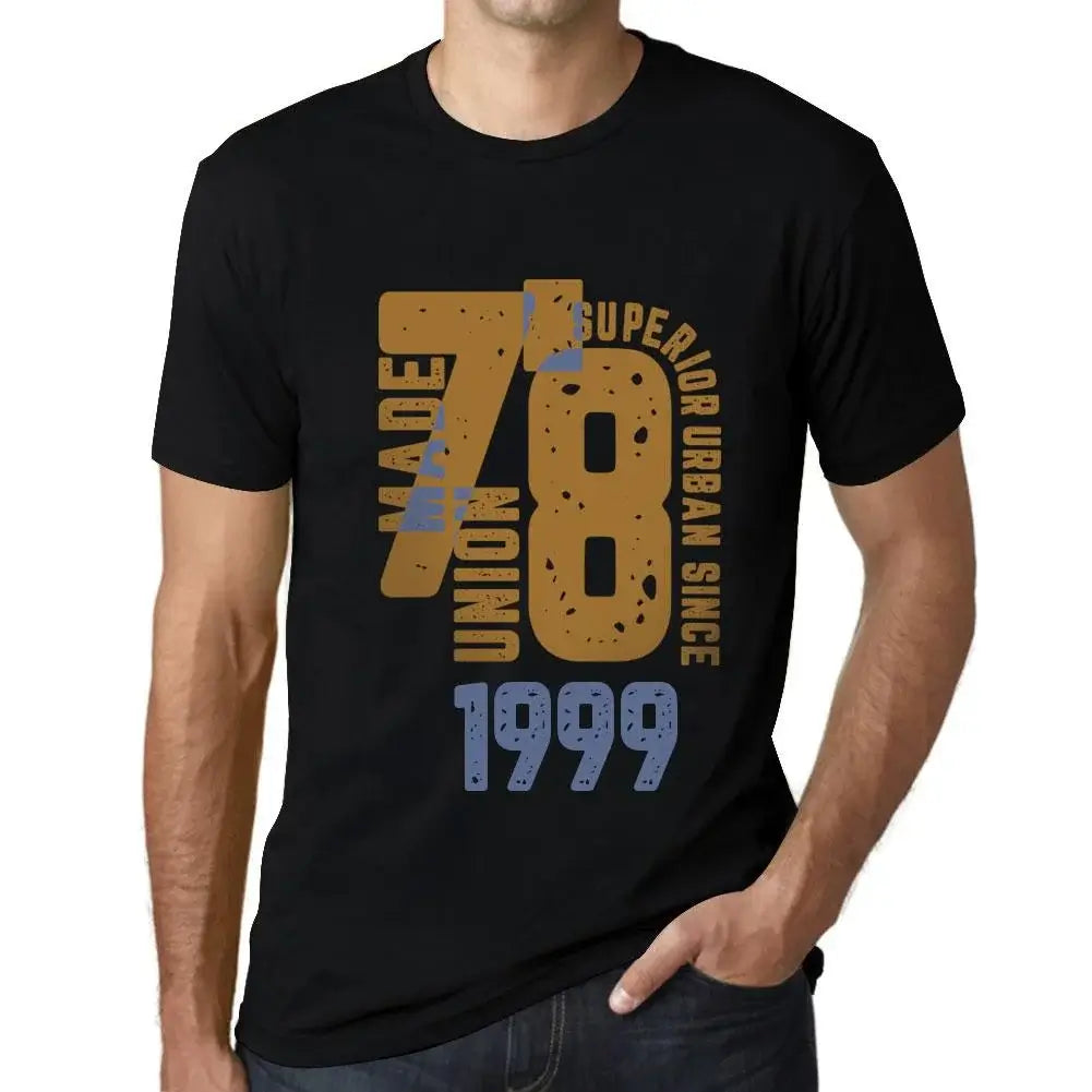 Men's Graphic T-Shirt Superior Urban Style Since 1999 25th Birthday Anniversary 25 Year Old Gift 1999 Vintage Eco-Friendly Short Sleeve Novelty Tee