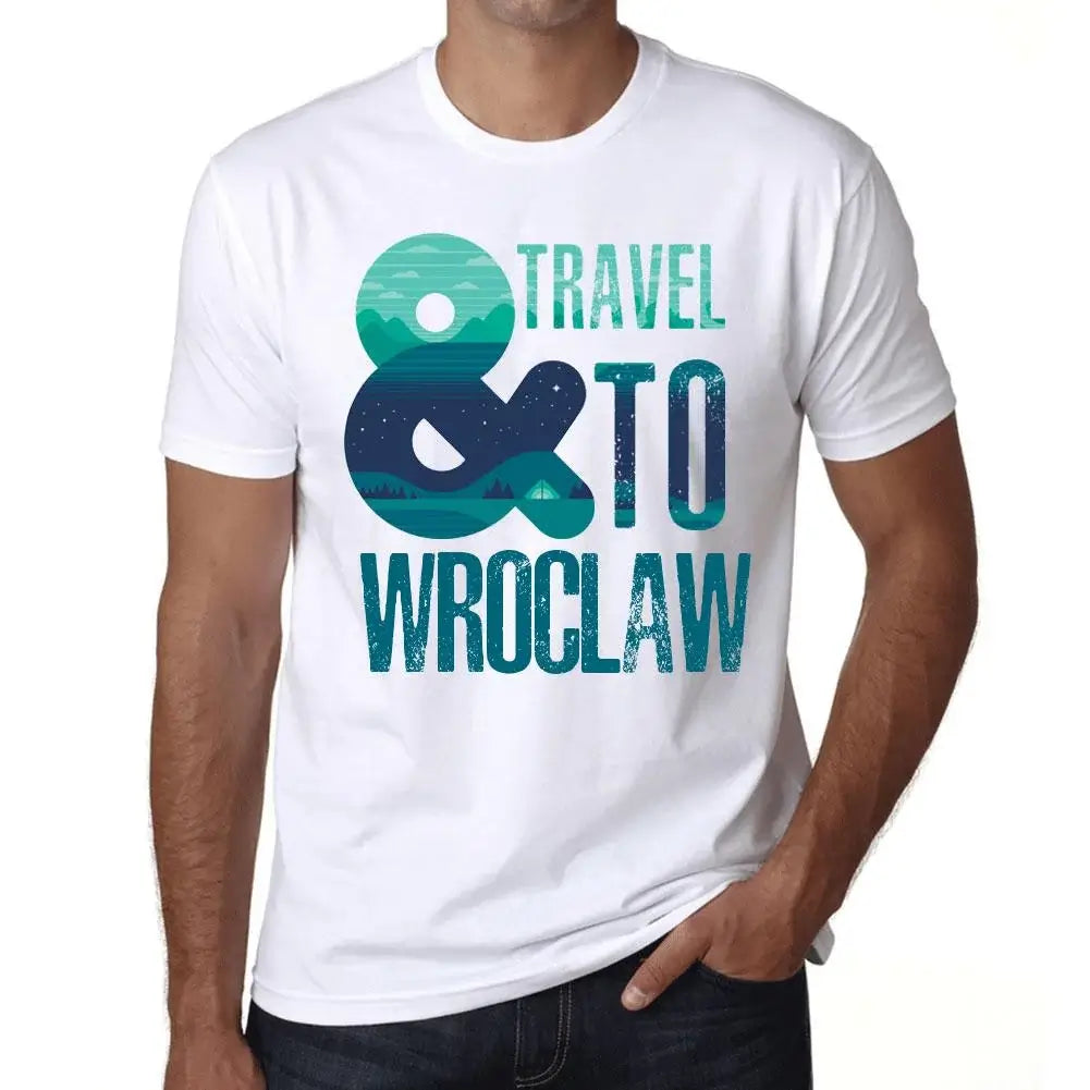 Men's Graphic T-Shirt And Travel To Wroclaw Eco-Friendly Limited Edition Short Sleeve Tee-Shirt Vintage Birthday Gift Novelty