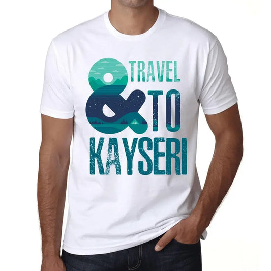 Men's Graphic T-Shirt And Travel To Kayseri Eco-Friendly Limited Edition Short Sleeve Tee-Shirt Vintage Birthday Gift Novelty