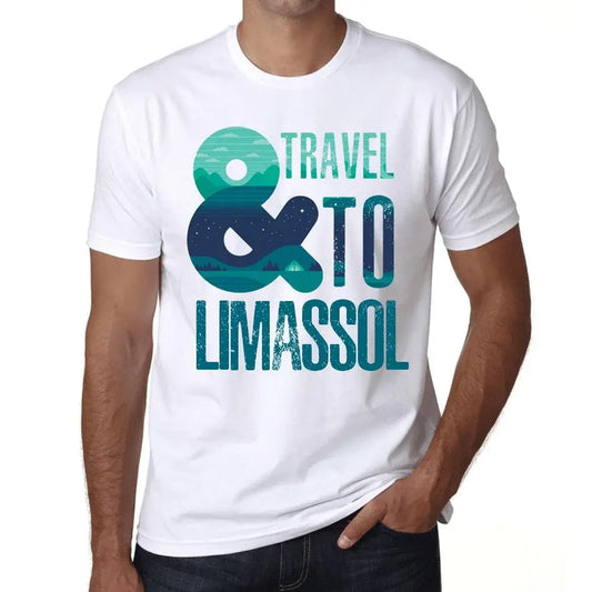 Men's Graphic T-Shirt And Travel To Limassol Eco-Friendly Limited Edition Short Sleeve Tee-Shirt Vintage Birthday Gift Novelty