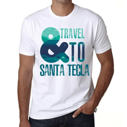 Men's Graphic T-Shirt And Travel To Santa Tecla Eco-Friendly Limited Edition Short Sleeve Tee-Shirt Vintage Birthday Gift Novelty