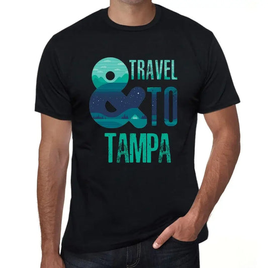 Men's Graphic T-Shirt And Travel To Tampa Eco-Friendly Limited Edition Short Sleeve Tee-Shirt Vintage Birthday Gift Novelty
