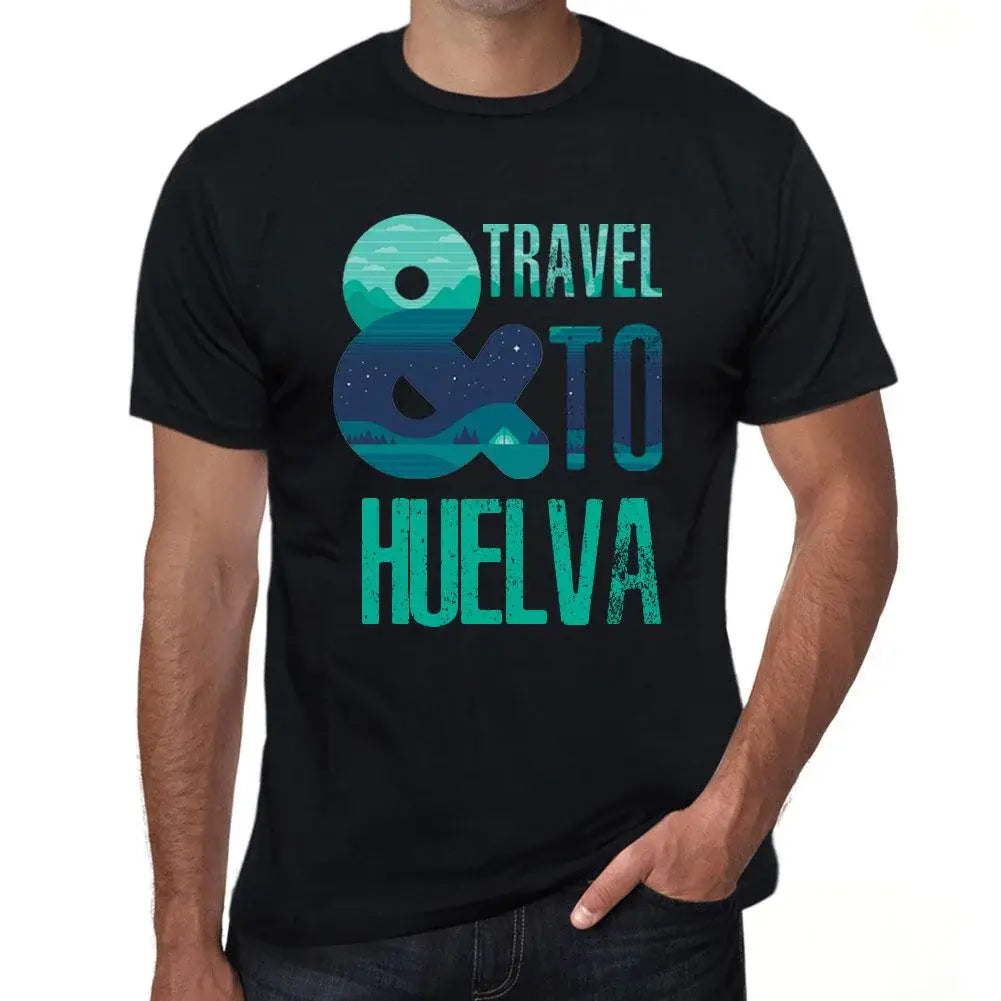 Men's Graphic T-Shirt And Travel To Huelva Eco-Friendly Limited Edition Short Sleeve Tee-Shirt Vintage Birthday Gift Novelty