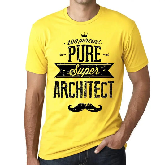 Men's Graphic T-Shirt 100% Pure Super Architect Eco-Friendly Limited Edition Short Sleeve Tee-Shirt Vintage Birthday Gift Novelty