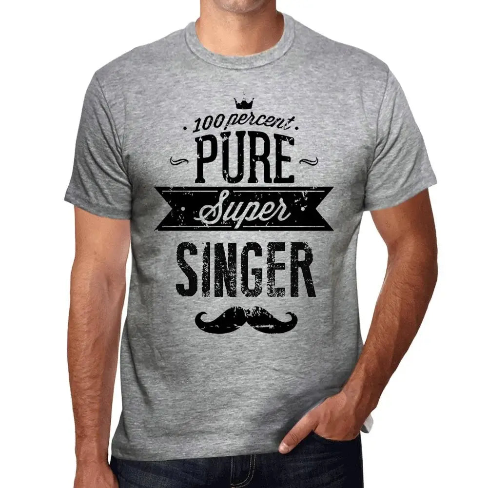 Men's Graphic T-Shirt 100% Pure Super Singer Eco-Friendly Limited Edition Short Sleeve Tee-Shirt Vintage Birthday Gift Novelty