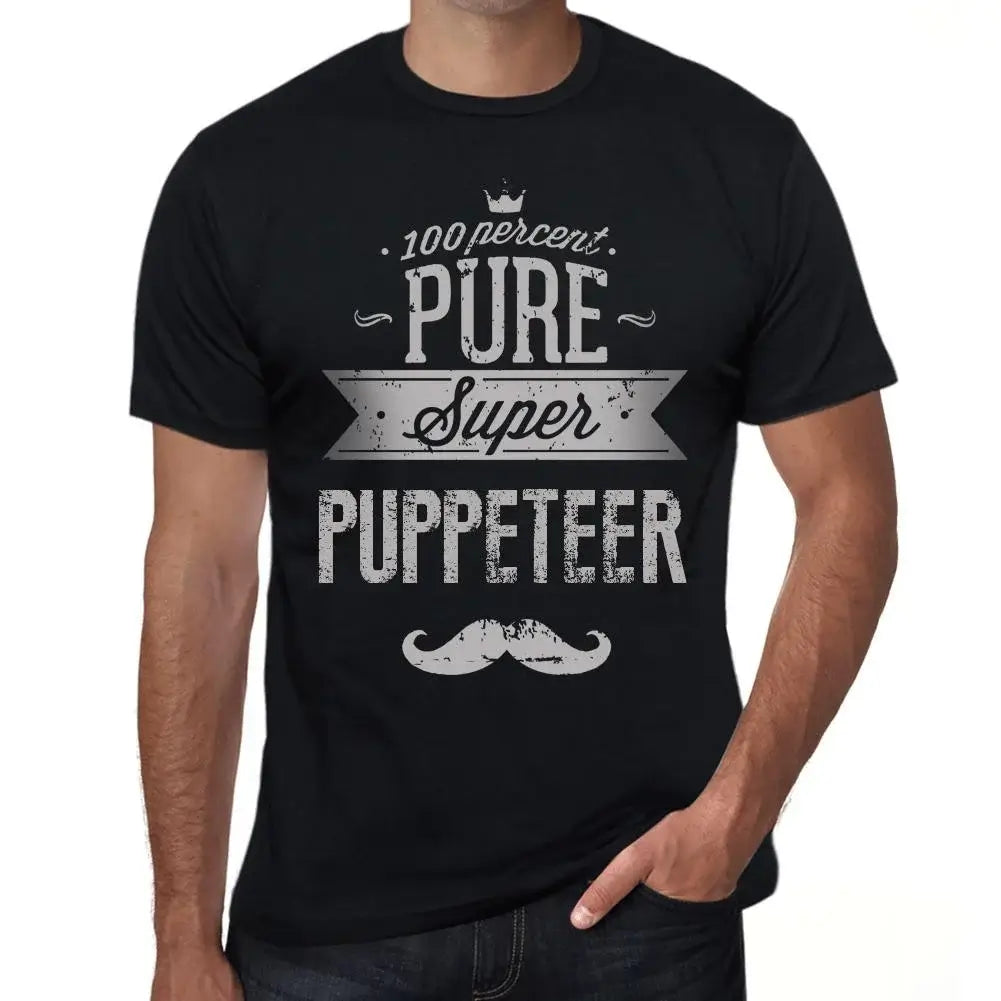 Men's Graphic T-Shirt 100% Pure Super Pupper Eco-Friendly Limited Edition Short Sleeve Tee-Shirt Vintage Birthday Gift Novelty