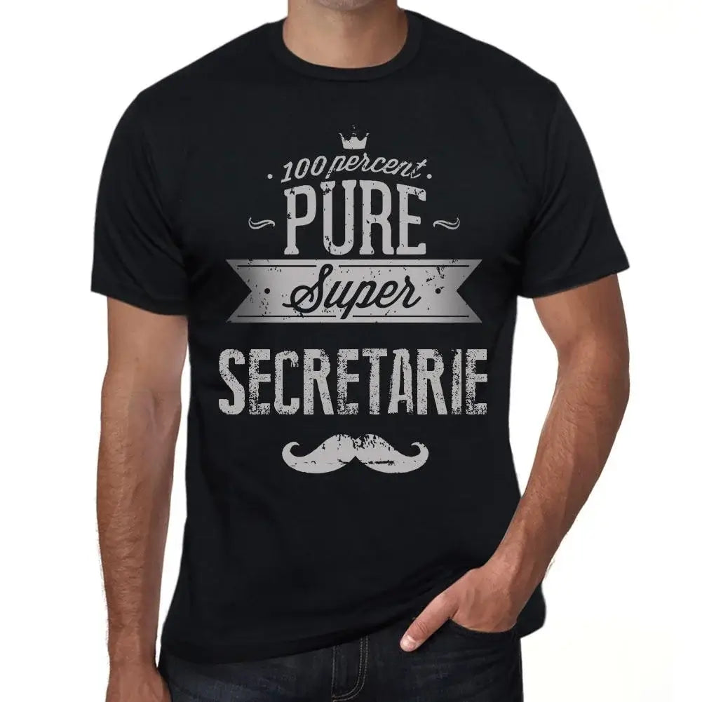 Men's Graphic T-Shirt 100% Pure Super Secretarie Eco-Friendly Limited Edition Short Sleeve Tee-Shirt Vintage Birthday Gift Novelty