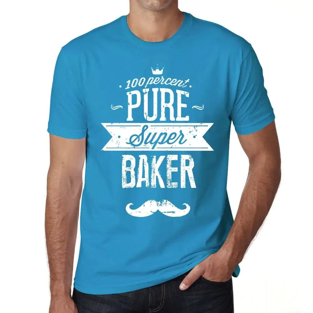 Men's Graphic T-Shirt 100% Pure Super Baker Eco-Friendly Limited Edition Short Sleeve Tee-Shirt Vintage Birthday Gift Novelty