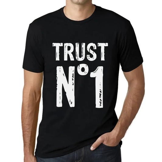 Men's Graphic T-Shirt Trust No 1 Eco-Friendly Limited Edition Short Sleeve Tee-Shirt Vintage Birthday Gift Novelty