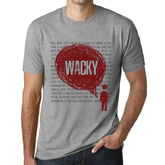 Men's Graphic T-Shirt Thoughts Wacky Eco-Friendly Limited Edition Short Sleeve Tee-Shirt Vintage Birthday Gift Novelty