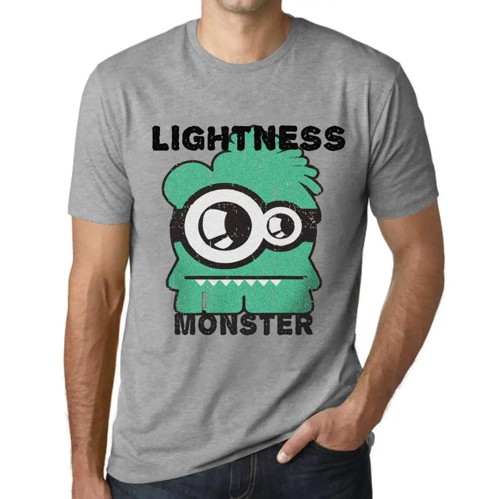 Men's Graphic T-Shirt Lightness Monster Eco-Friendly Limited Edition Short Sleeve Tee-Shirt Vintage Birthday Gift Novelty