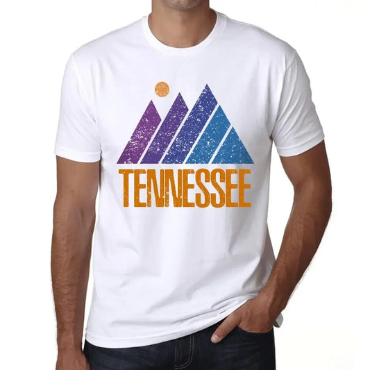 Men's Graphic T-Shirt Mountain Tennessee Eco-Friendly Limited Edition Short Sleeve Tee-Shirt Vintage Birthday Gift Novelty
