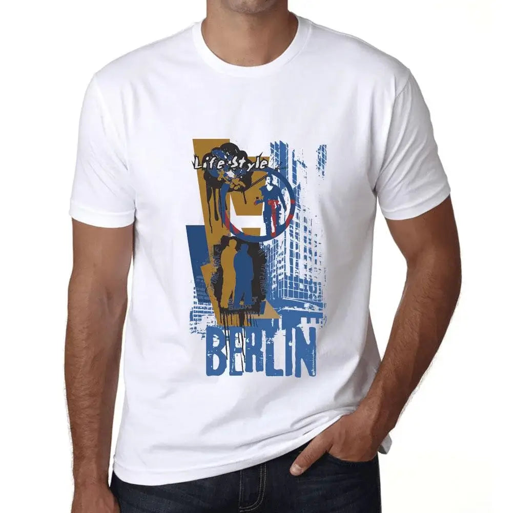 Men's Graphic T-Shirt Berlin Lifestyle Eco-Friendly Limited Edition Short Sleeve Tee-Shirt Vintage Birthday Gift Novelty