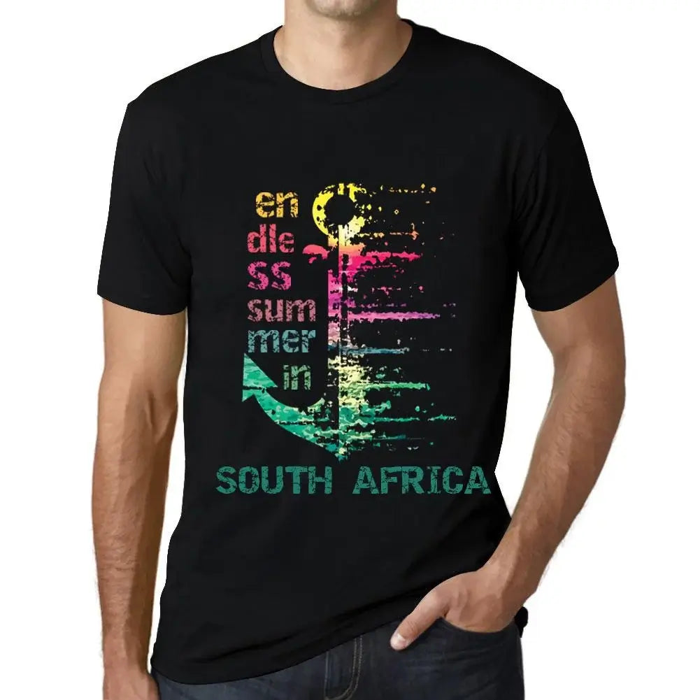 Men's Graphic T-Shirt Endless Summer In South Africa Eco-Friendly Limited Edition Short Sleeve Tee-Shirt Vintage Birthday Gift Novelty