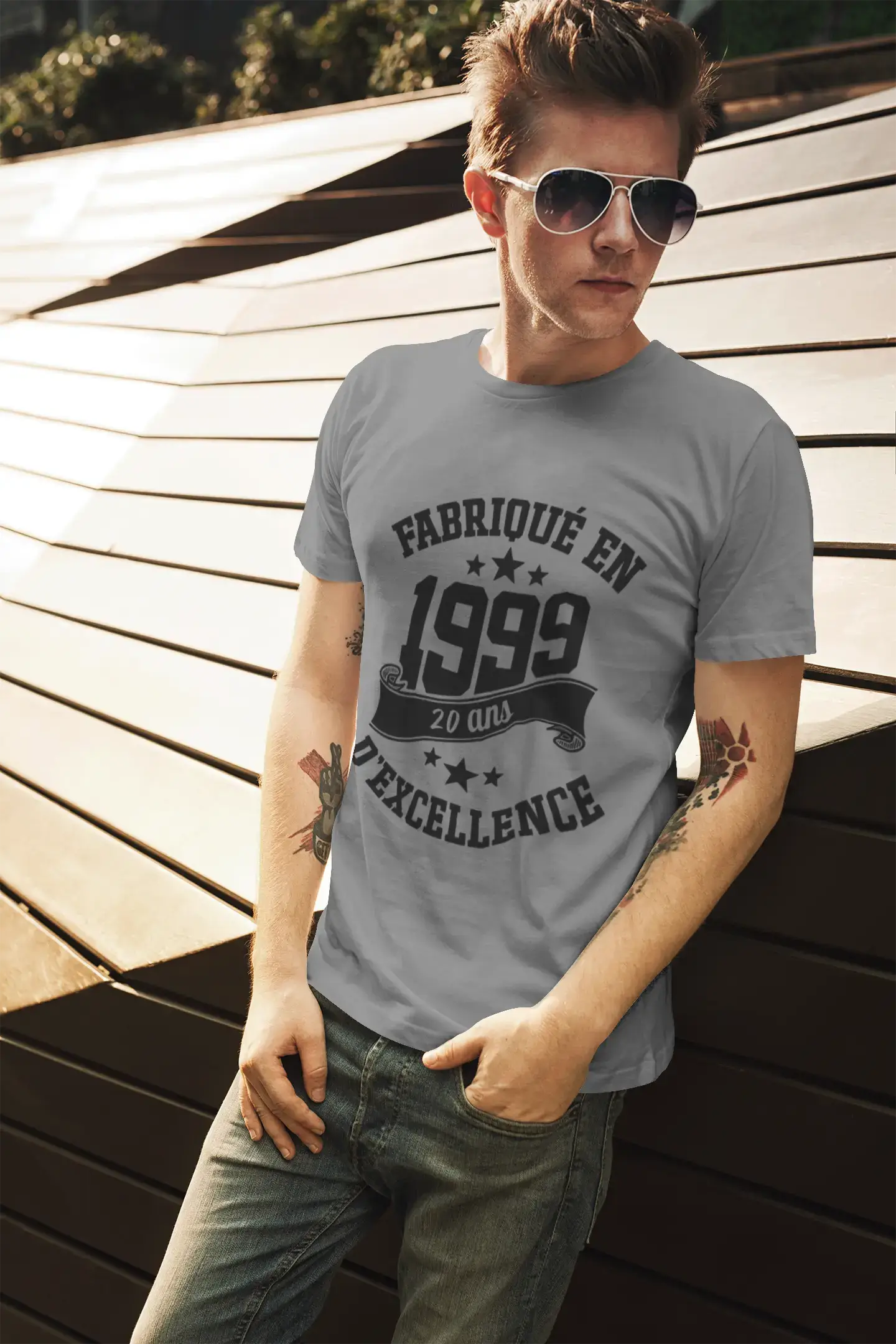 ULTRABASIC - Fabriqué en 1999, 20 Ans d'être Génial Unisex T-Shirt Army