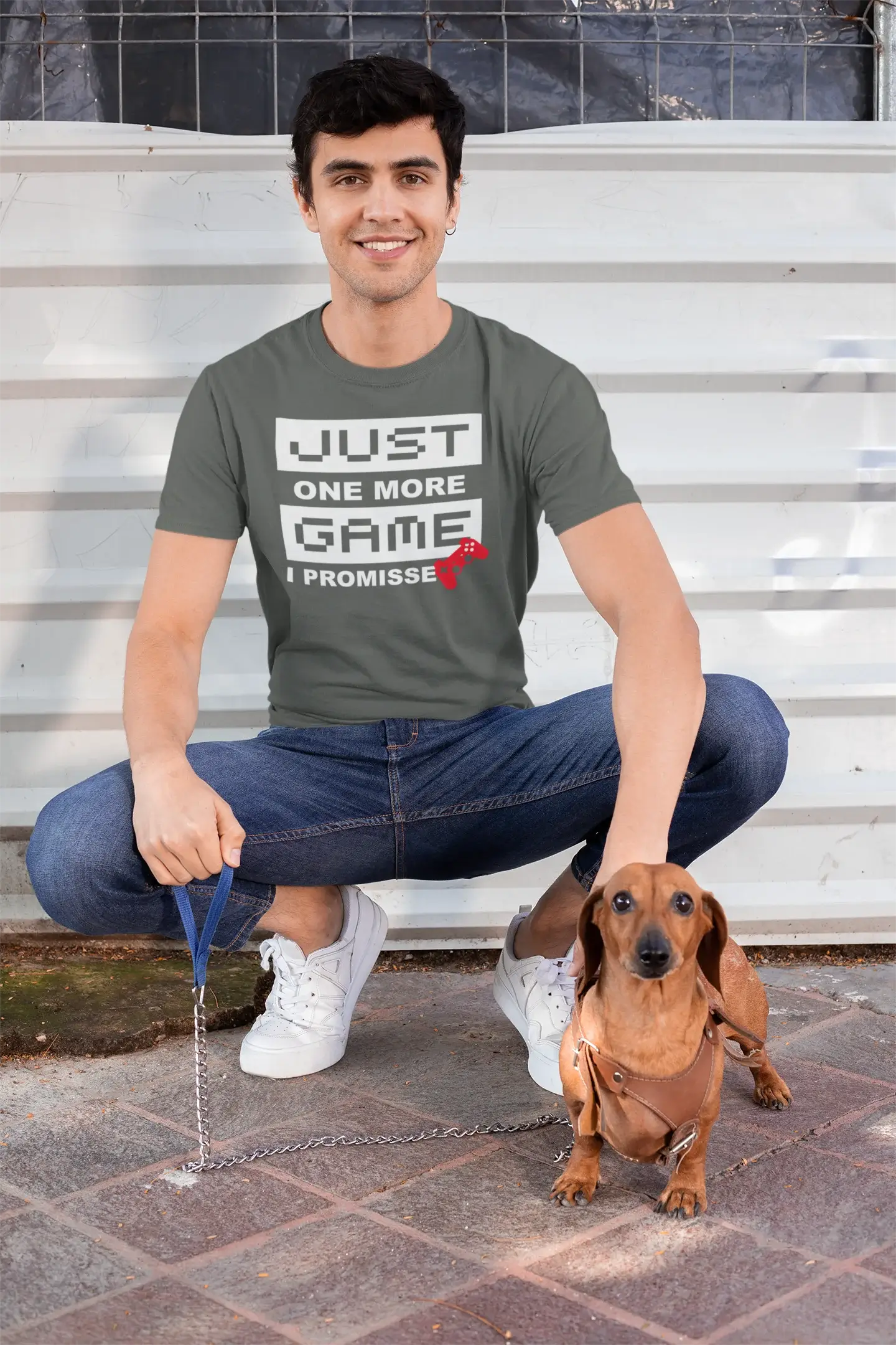 Ultrabasic® Homme T-Shirt Graphique Just One More Game Gaming Tee Marrant Esports Cadeau Idée