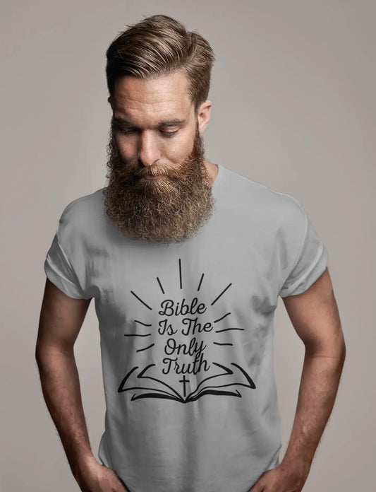 T-shirt ULTRABASIC pour hommes La Bible est la seule vérité - Chemise religieuse biblique