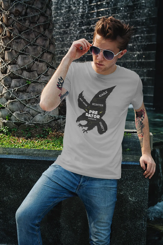 ULTRABASIC T-shirt graphique pour hommes Predator Hawkeye - Chemise Hunter Eagle pour hommes