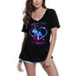 ULTRABASIC Damen-T-Shirt „Just a Girl Who Loves Pitbull – Hundeherz-T-Shirt für Damen“.