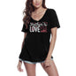 ULTRABASIC Women's T-Shirt Mother's Love Wins - Short Sleeve Tee Shirt Tops