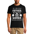 T-Shirt Homme ULTRABASIC N'importe quel homme peut être père - Papa Gamer - Cadeau pour la fête des pères