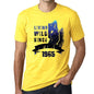 1965, Living Wild 2 Since 1965 Men's T-shirt Yellow Birthday Gift 00516 - ultrabasic-com