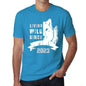 2023 Living Wild Since 2023 Mens T-Shirt Blue Birthday Gift 00499 - Blue / X-Small - Casual