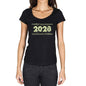 2028 Limited Edition Star Womens T-Shirt Black Birthday Gift 00383 - Black / Xs - Casual