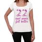 22 And Never Felt Better Womens T-Shirt White Birthday Gift 00406 - White / Xs - Casual