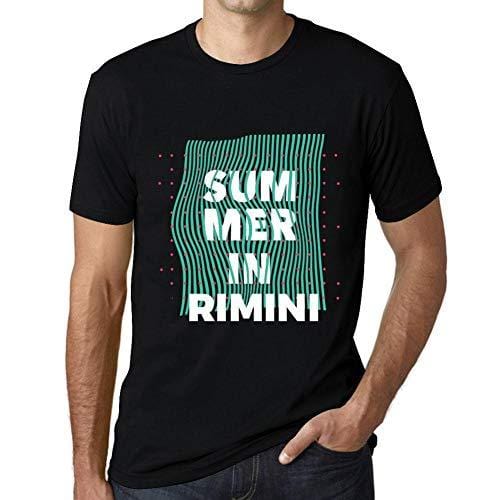 Ultrabasic - Homme Graphique Summer in Rimini Noir Profond