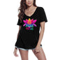 ULTRABASIC Women's V-Neck T-Shirt Yoga for the Winners - Short Sleeve Tee Shirt