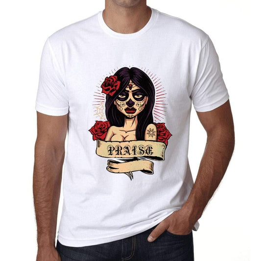 Ultrabasic - Homme T-Shirt Graphique Women Flower Tattoo Louange