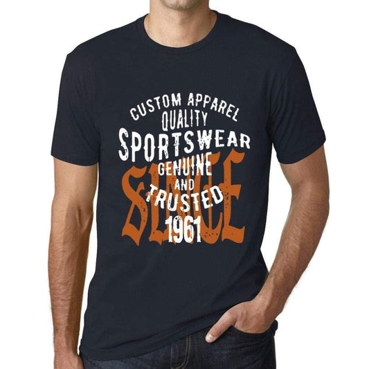 Ultrabasic - Homme T-Shirt Graphique Sportswear Depuis 1961 Marine