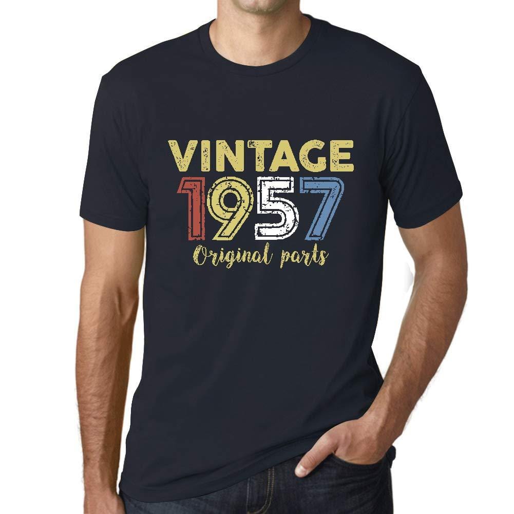 Ultrabasic - Homme Graphique Vintage 1957 T-Shirt Marine