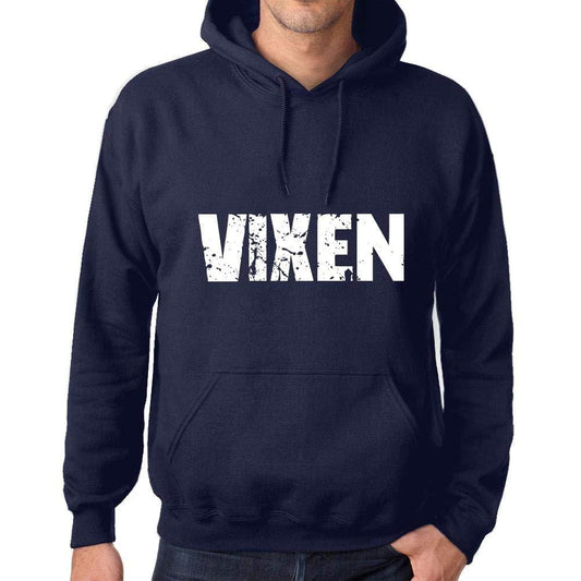 Ultrabasic Homme Femme Unisex Sweat à Capuche Hoodie Popular Words Vixen French Marine