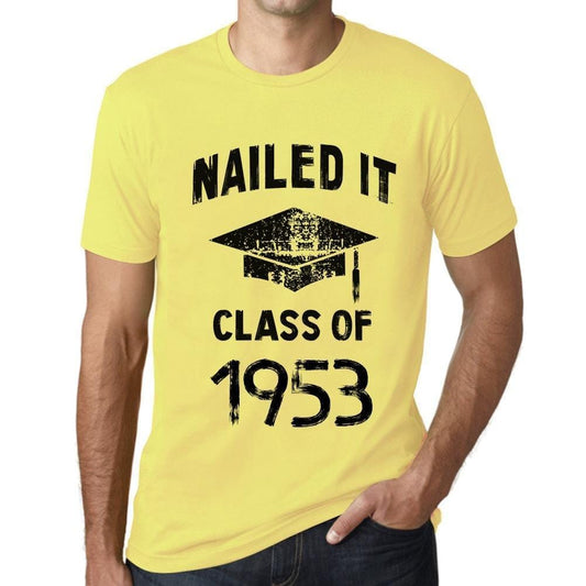 Homme T Shirt Graphique Imprimé Vintage Tee Nailed it Class of 1953