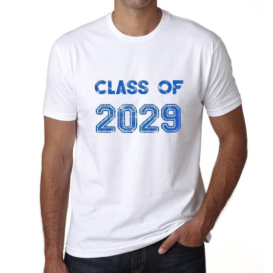 2029, Class of, t-Shirt Homme, Tshirt Anniversaire, Cadeau Homme