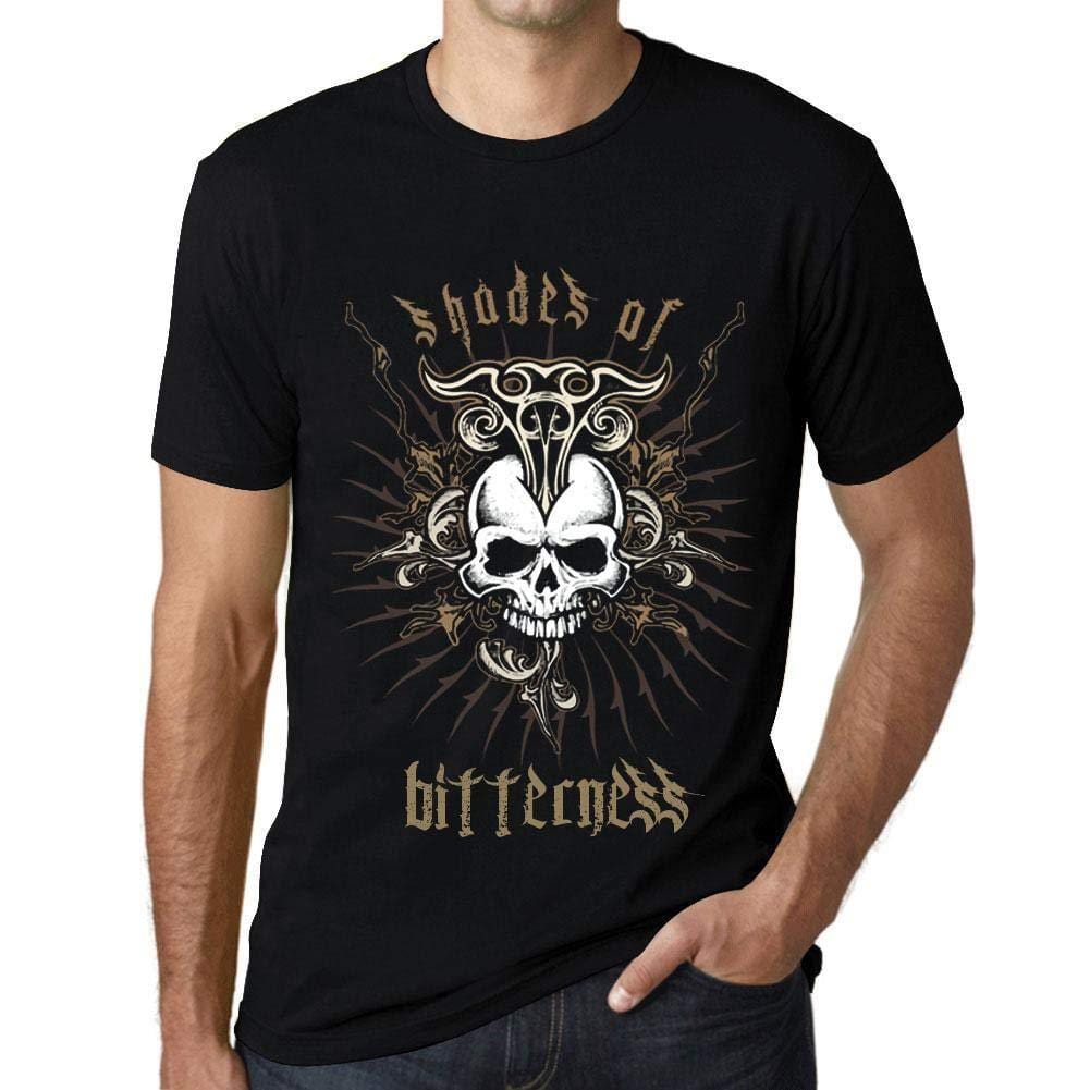 Ultrabasic - Homme T-Shirt Graphique Shades of Bitterness Noir Profond