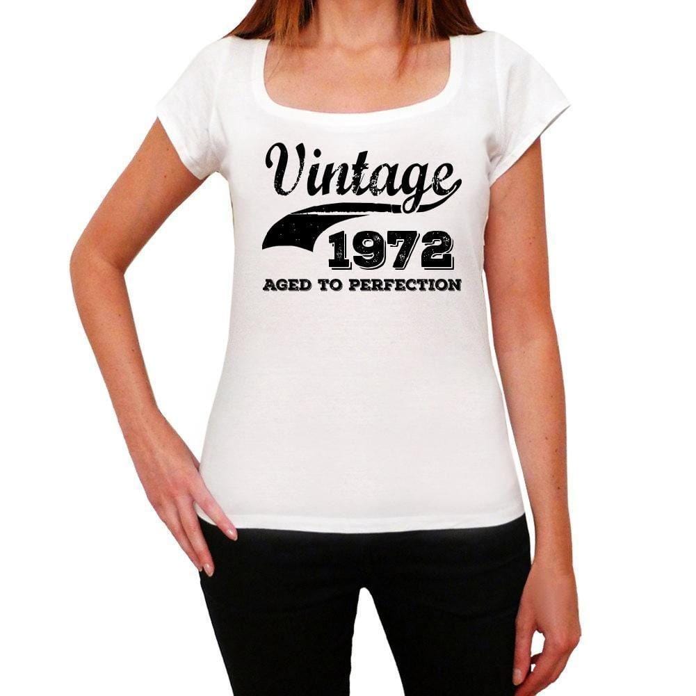Femme Tee Vintage T-Shirt Vintage Aged to Perfection 1972
