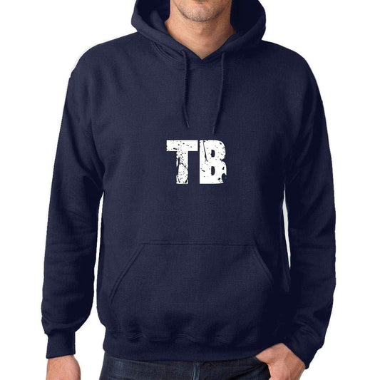 Ultrabasic Homme Femme Unisex Sweat à Capuche Hoodie Popular Words TB French Marine