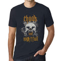 ULTRABASIC - Men's Graphic T-Shirt Chaos & Nightfall Navy