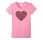 T-shirt graphique femme Coffee Lover avec coeur en grains de café Wowen 