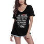 ULTRABASIC Women's T-Shirt My Mom Always Wonders Where I Get My Attitude From - Funny Tee Shirt